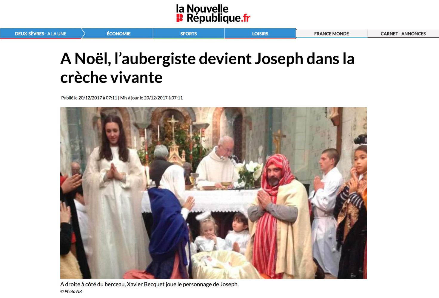 La Nouvelle République - 20-12-2017
